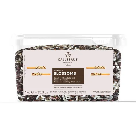 1kg.webp White & Dark Chocolate Curls Blossoms